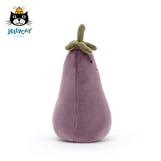 jELLYCAT 邦尼兔 活泼茄子可爱公仔毛绒玩具小玩偶生日礼物 紫色 17cm