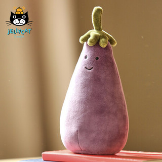 jELLYCAT 邦尼兔 活泼茄子可爱公仔毛绒玩具小玩偶生日礼物 紫色 17cm