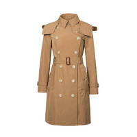 BURBERRY 博柏利 Trench 女士中长款风衣 80061121