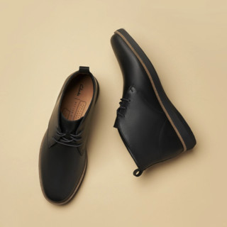 Clarks 其乐 男士踝靴 261452597 黑色 41