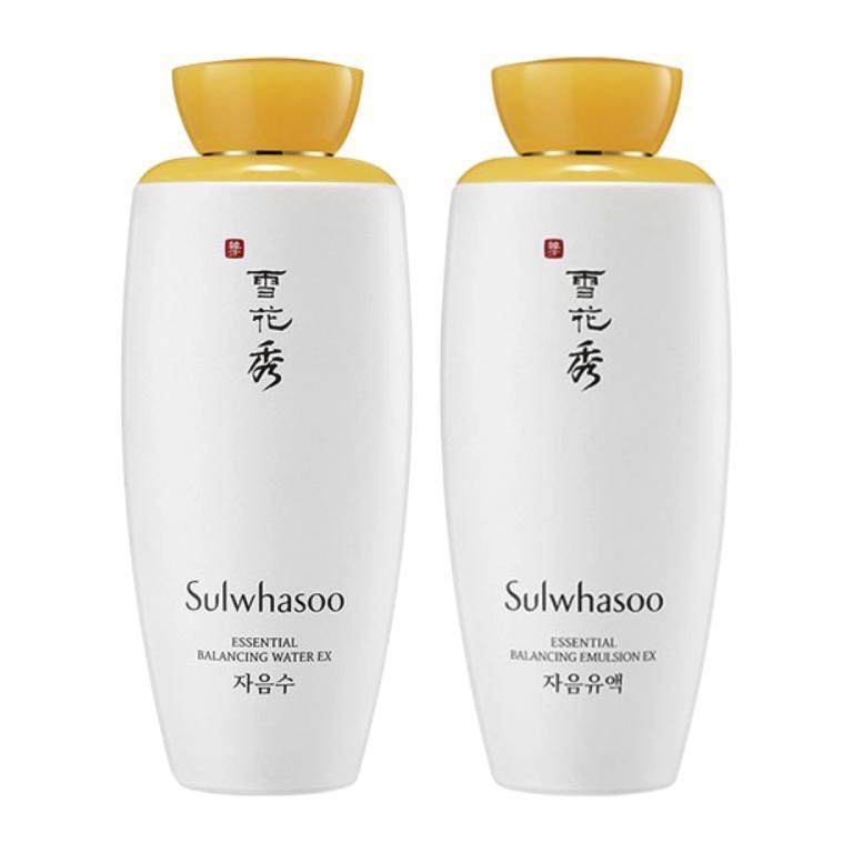 Sulwhasoo 雪花秀 护肤套装 (滋盈肌本润养水125ml+15ml+润养乳125ml+15ml+人参精华露5ml+紧致乳霜15ml)