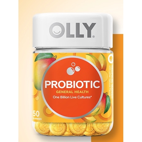 百科对自己好一点,每天来两颗olly益生菌软糖吧!