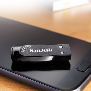 SanDisk 闪迪 酷系列 酷邃 升级版 USB 3.0 U盘 黑色 256GB USB-A