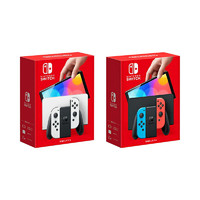 Nintendo 任天堂 Switch OLED款高续航游戏机 红蓝配色 海外版