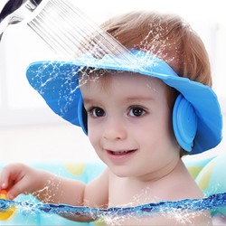 蔓葆 宝宝洗头神器洗头帽儿童防水护耳帽可调节婴儿洗发帽洗澡帽水浴帽