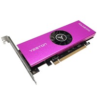 yeston 盈通 RADEON RX 6400 显卡 4GB 粉色