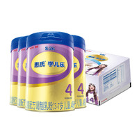 Wyeth 惠氏 学儿乐系列 儿童奶粉 4段 900g*4罐