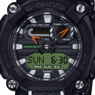 CASIO 卡西欧 G-SHOCK YOUTH系列 49.5毫米石英腕表 GA-900E-1A3