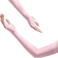 KAL’ANWEI 卡兰薇 男女款防晒袖套 XT-20213 淡粉