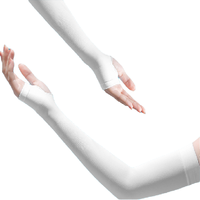 KAL’ANWEI 卡兰薇 男女款防晒袖套 XT-20213 白色