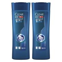 CLEAR 清扬 男士头皮劲活专研去屑洗发露 劲凉冰爽型 100g*2