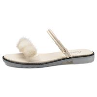 Agsdon 奥古狮登 女士休闲凉鞋 1313J020090Z 米色 35