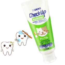 LION 狮王 Check.Up standard.kodomo龋克菲防蛀系列 儿童营养木糖醇牙膏
