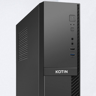 KOTIN 京天 商机1202 十二代酷睿版 23.8英寸 商用台式机 黑色 (酷睿i5-12400、核芯显卡、16GB、512GB SSD、风冷)