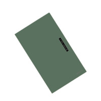 KOKUYO 国誉 一米新纯系列 WSG-NBSY41G 4mm方格手账本 绿色 单本装