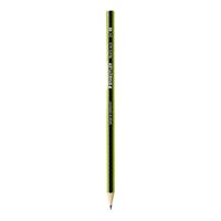 STAEDTLER 施德楼 180 六角杆铅笔 2H 黑绿抽条杆 单支装