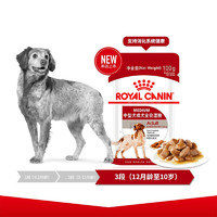 ROYAL CANIN 皇家 狗湿粮 全价主食软罐头MEAW中型犬成犬全价湿粮 100g*12