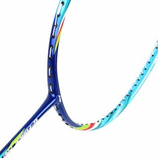 LI-NING 李宁 610 碳素羽毛球拍 蓝色 单拍 3U 已穿线