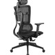 启世 OEM升级版 人体工学椅 标准版 黑网 黑背架尼龙脚