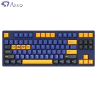Akko 艾酷 3087DS 机械键盘 87键 AKKO橙轴 V2地平线