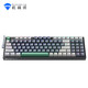 MACHENIKE 机械师 K500灰白RGB 94键有线机械键盘 游戏电竞办公 全键无冲热拔插键盘 K500-RGB灰色-青轴