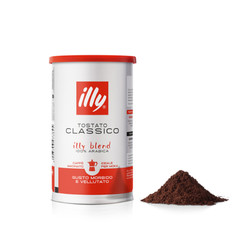 illy 意利 意大利原装中度烘焙浓缩咖啡粉 阿拉比卡 200g