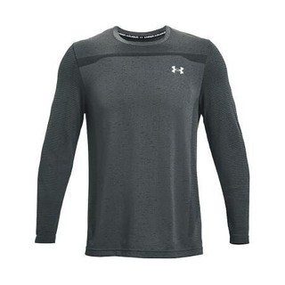 UNDER ARMOUR 安德玛 Seamless 男子运动T恤 1361136-012 灰色 XXL