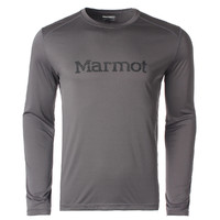Marmot 土拨鼠 男子运动T恤 B54313-1543 玛瑙灰/飓风灰 XL