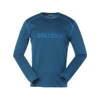Marmot 土拨鼠 男子运动T恤 B54313-200 普蓝 S