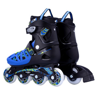 COUGAR 美洲狮 中性轮滑鞋 MZS308N 黑蓝色 L