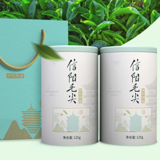 京东京造 特级 信阳毛尖 125g*2罐