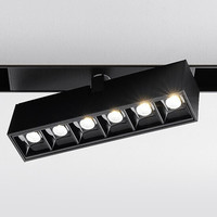  Lighting 雷士 NVC  灵魅系列 ESJJG1001 格栅射灯 砂黑