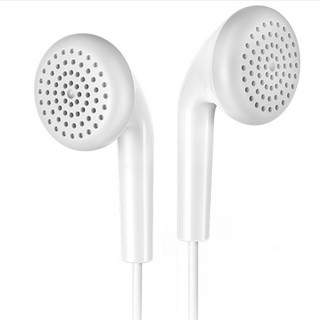 vivo XE100 半入耳式有线耳机 白色 3.5mm