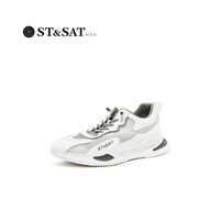 ST&SAT; 星期六 秋季新款商城同款平跟男士运动休闲鞋SS03121124