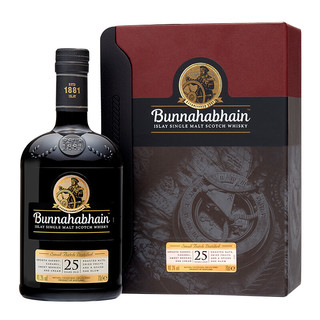 Bunnahabhain 25年 单一麦芽 苏格兰威士忌 46.3%vol 700ml
