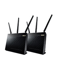 ASUS 华硕 RT-AC68U 双频1900M 家用千兆Mesh无线路由器 Wi-Fi 5