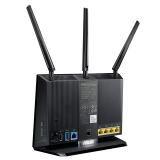 ASUS 华硕 RT-AC68U 双频1900M 家用千兆Mesh无线路由器 Wi-Fi 5