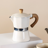Lhopan 欧烹 摩卡壶意式家用手冲咖啡壶套装意大利萃取壶浓缩滤壶煮咖啡机