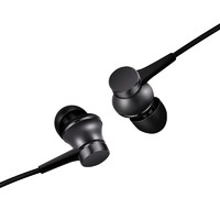 MI 小米 活塞耳机清新版 黑色 小米耳机入耳式线控手机耳机音乐耳机