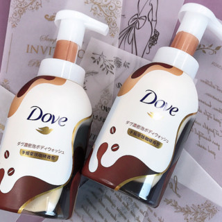 Dove 多芬 浓密沐浴泡泡 手摇拿铁咖啡香型 礼盒款 400ml*2