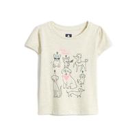 Gap 盖璞 女童印花T恤