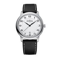 DAVOSA 迪沃斯 瑞士表迪沃斯（DAVOSA）石英男士手表皮带男表商务休闲大三针腕表