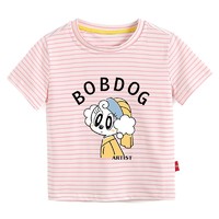 百亿补贴：BoBDoG 巴布豆 男女童短袖T恤