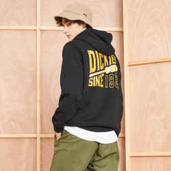 dickies 帝客 背面字母图案印花连帽卫衣 新品休闲舒适上衣9567
