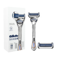 Gillette 吉列 云感手动剃须刀 1防滑刀架+2刀头