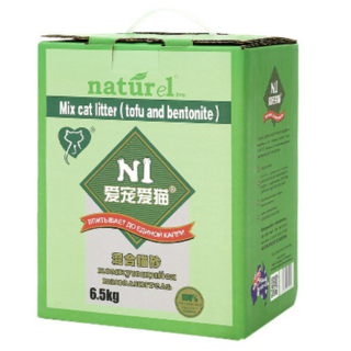 N1 爱宠爱猫N1玉米红茶绿茶活性炭6.5kg*3 2.0mm颗粒