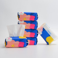 grace 洁丽雅 一次性棉柔巾 珍珠纹 60抽6包（15cm*20cm）