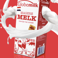 88VIP、凑单品：Globemilk 荷高 脱脂纯牛奶 1L*12盒