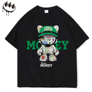 直播专享：CLAW MONEY CS01479 中性T恤