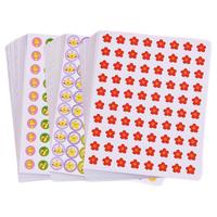 名马 儿童奖励贴纸 混装 小红花50张+奖励款50张+比心50张 80枚/张*150张